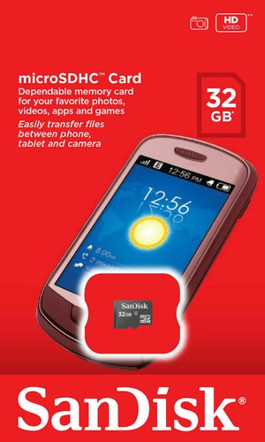 Sandisk micro sdhc - sandisk, 32
