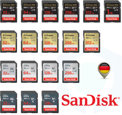 Scheda memoria sandisk - di, sd