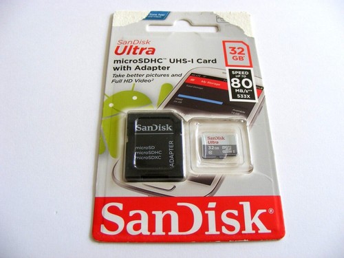 32gb micro sdhc 80 mb - .,