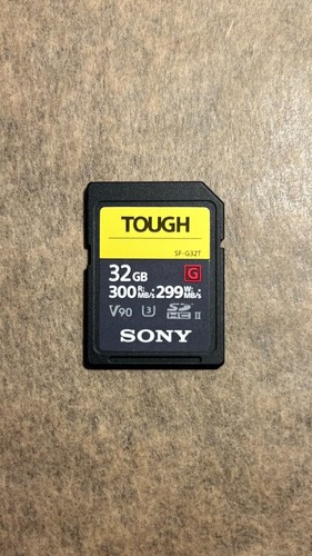 Sony tough 300 mb s - sony,