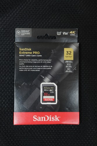 Sandisk extreme pro sdhc gb - extreme,