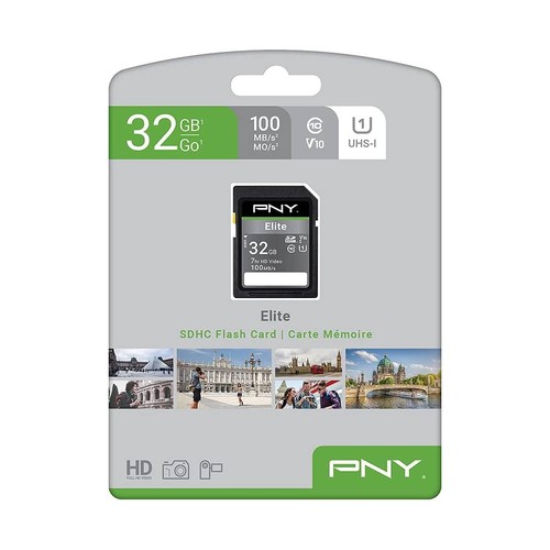Pny 32gb sdhc elite - pny, 100