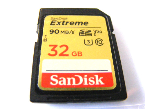 Scheda sdhc extreme class - class, 10