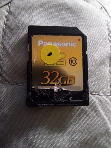 Memoria 32gb panasonic - memoria, sd